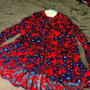 Free people tie front tunic